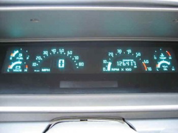 Olds Cutlass Supreme Digital Cluster.<br />Photo Courtesy of Google Images.