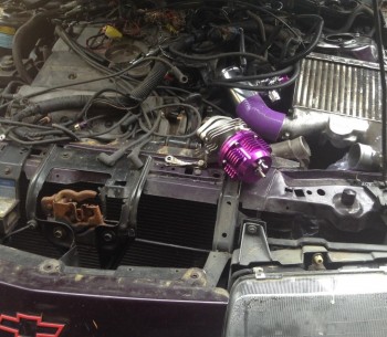 Intercooler&Bypass2b.jpg (335.83 KiB) Viewed 16124 times This pic was from a little earlier in the project, when the engine bay was still a war zone of wires.