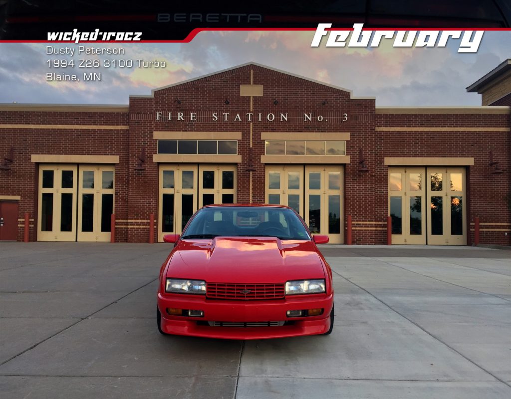 Calendar photo of Dusty Peterson's 1994 Z26