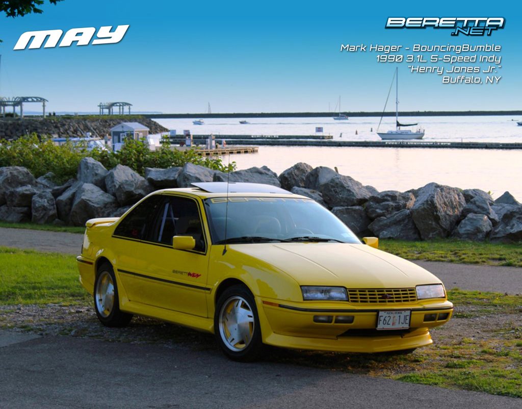 Mark Hager's 1990 3.1L 5-Speed Yellow Indy 500 Pace Car