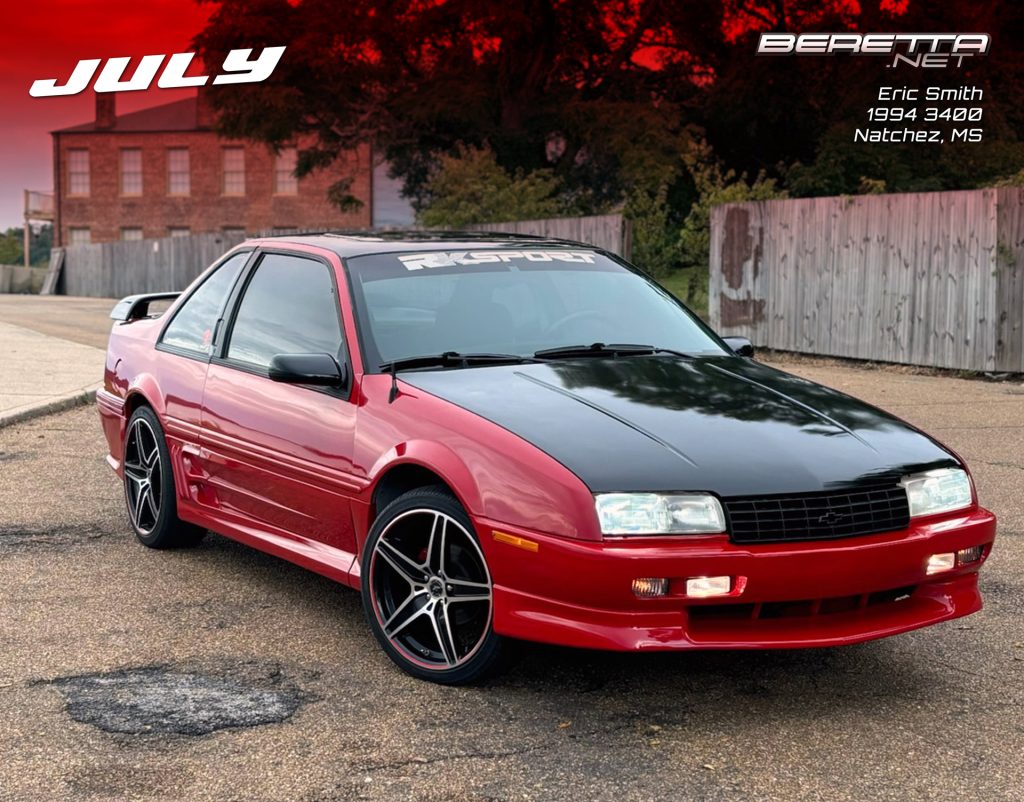 Eric Smith's 1994 3400 Red Beretta