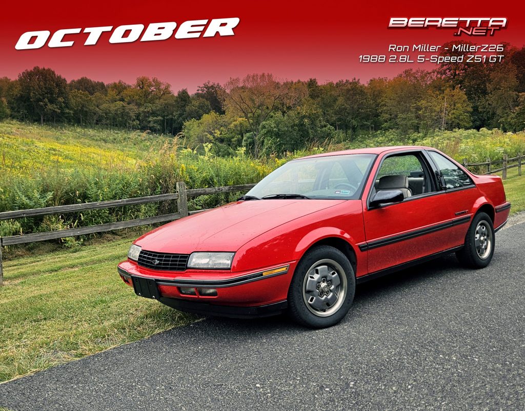 Ron Miller's 1988 2.8L 5-Speed Red Z51 GT